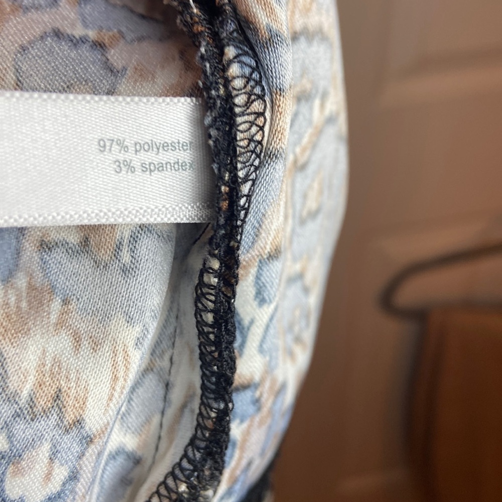 NOTATIONS SLEEVELESS PRINT DRESS - Picture 7 of 7